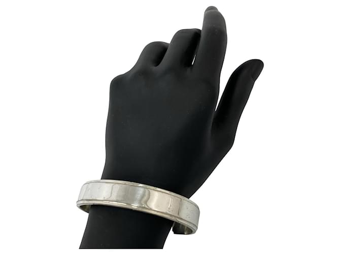 Tiffany & Co Bangles Tiffany Vintage Heavy Plain Silver Argento - vista 2
