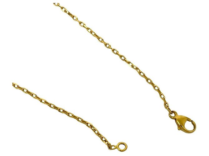 Hermès Collana HERMES Mini Pop H con pendente placcato oro Blu D'oro - vista 5
