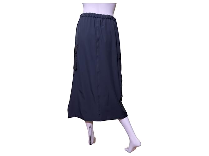 Herno Gonna Cargo Midi Blu - vista 5