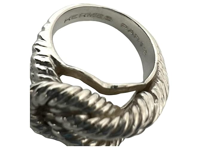 Hermès Hermes Vintage Audienne Ring Silber - Ansicht 3