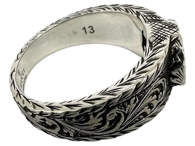 GUCCI Interlocking G Arabesque Ring Silber - Ansicht 5