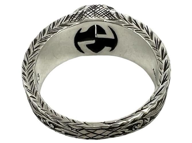 GUCCI Interlocking G Arabesque Ring Silber - Ansicht 6