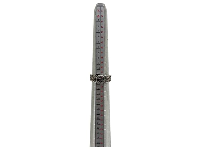 GUCCI Interlocking G Arabesque Ring Silber - Ansicht 7