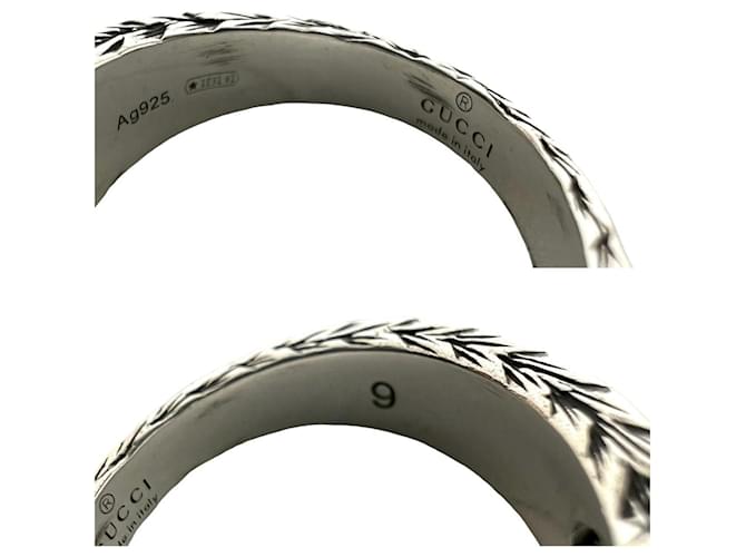 GUCCI Interlocking G Arabesque Ring Silber - Ansicht 3