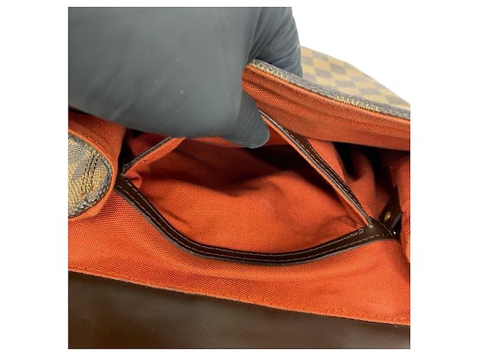 Louis Vuitton Soho Damier Leder-Rucksack Braun - Ansicht 10
