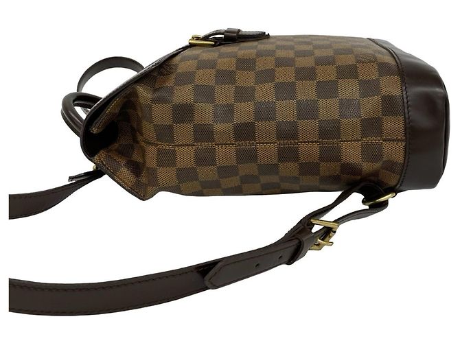 Louis Vuitton Soho Damier Leder-Rucksack Braun - Ansicht 5
