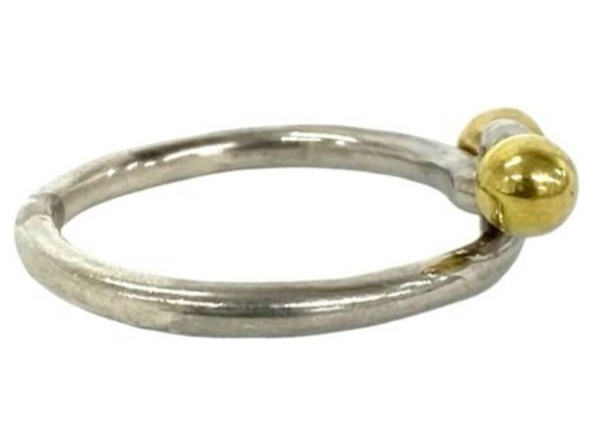 Tiffany & Co Tiffany Vintage Hook & Eye Ring Silber Golden - Ansicht 4