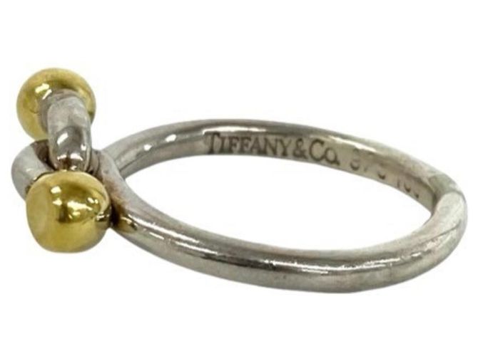 Tiffany & Co Tiffany Vintage Hook & Eye Ring Silber Golden - Ansicht 5