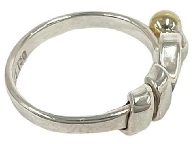 Tiffany & Co Tiffany Vintage Hook & Eye Ring Silber - Ansicht 5