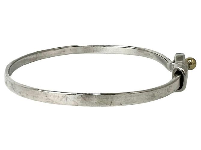 Tiffany & Co Bracciale Tiffany Vintage Hook & Eye Argento D'oro - vista 5