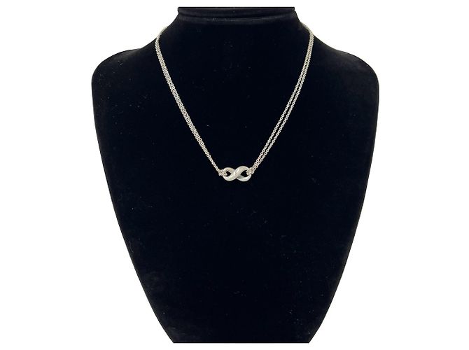 Tiffany & Co Collana Tiffany Vintage Infinity Argento - vista 2