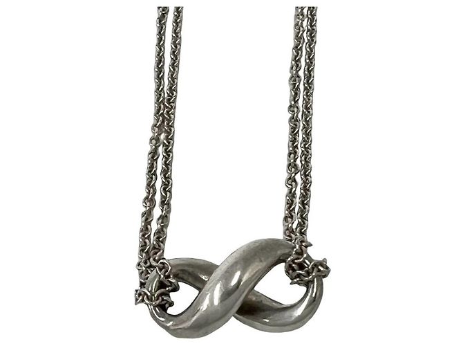 Tiffany & Co Collana Tiffany Vintage Infinity Argento - vista 4