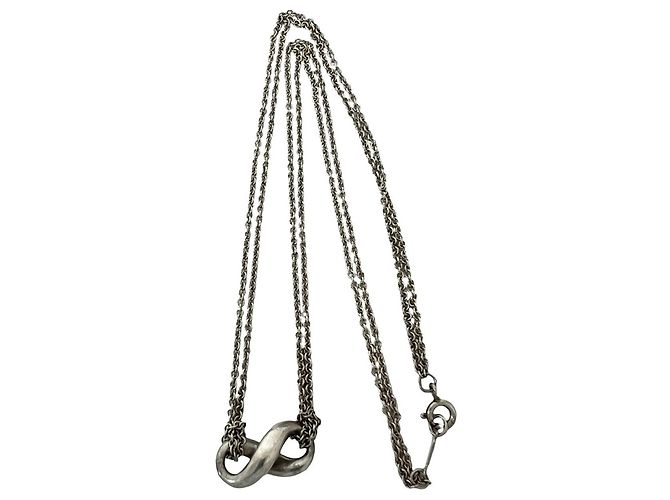 Tiffany & Co Collana Tiffany Vintage Infinity Argento - vista 6