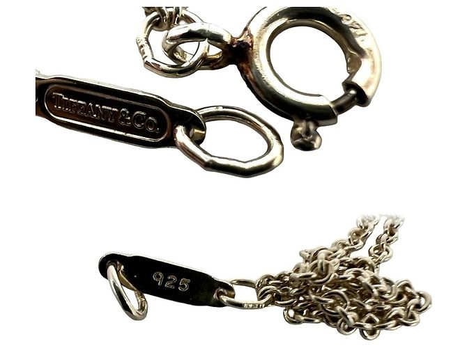 Tiffany & Co Collar Tiffany Vintage Infinity Plata - vista 3