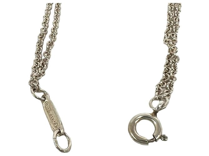 Tiffany & Co Collar Tiffany Vintage Infinity Plata - vista 5