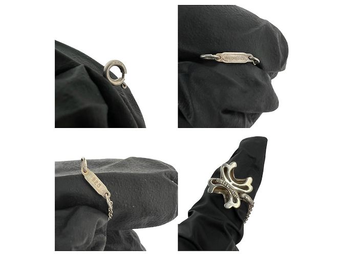 Tiffany & Co Collana Croce Tiffany Vintage Signature Argento - vista 3