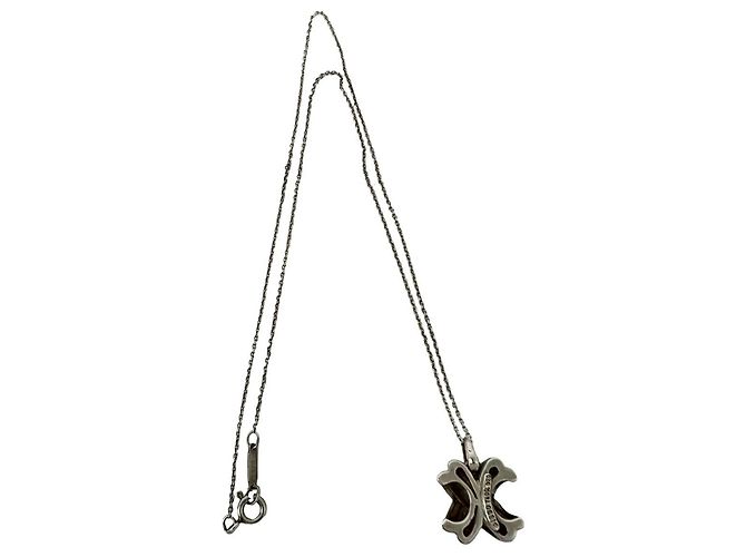 Tiffany & Co Collana Croce Tiffany Vintage Signature Argento - vista 6