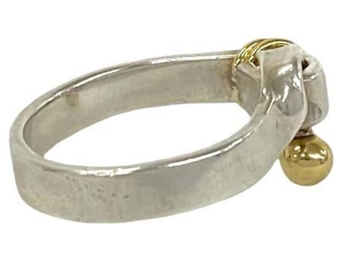 Tiffany & Co Tiffany Vintage Hook & Eye Ring Silber Golden - Ansicht 5