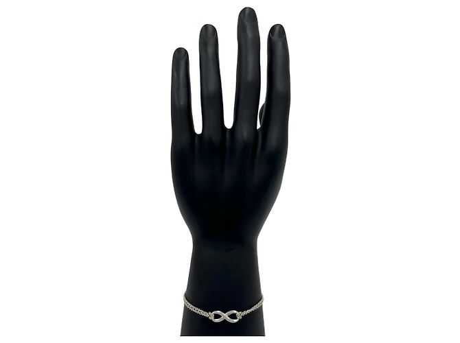 Tiffany & Co Bracciale Tiffany Vintage Infinity Argento - vista 2