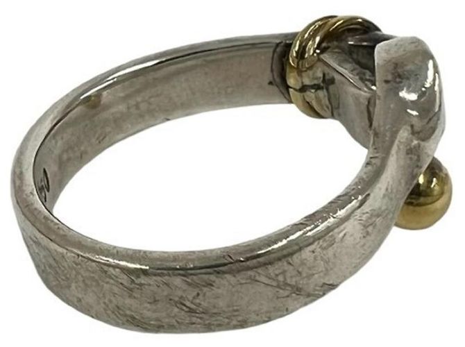 Tiffany & Co Tiffany Vintage Hook & Eye Ring Silber Golden - Ansicht 5