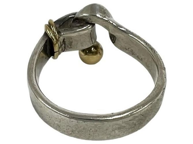 Tiffany & Co Tiffany Vintage Hook & Eye Ring Silber Golden - Ansicht 6