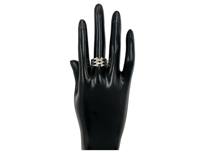 Tiffany & Co Tiffany Vintage Gate Ring Silber - Ansicht 2