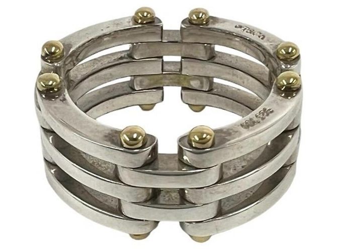 Tiffany & Co Tiffany Vintage Gate Ring Silber - Ansicht 5