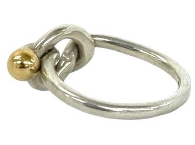 Tiffany & Co Tiffany Vintage Love Knot Ring Silber Golden - Ansicht 4