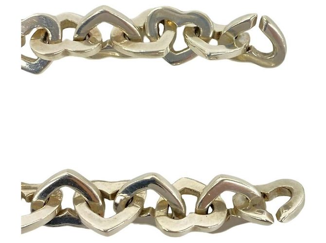 Tiffany & Co Bracciale combinato Tiffany Heart Link Argento D'oro - vista 4