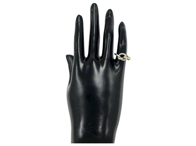 Tiffany & Co Tiffany Vintage Love Knot Ring Silber Golden - Ansicht 2