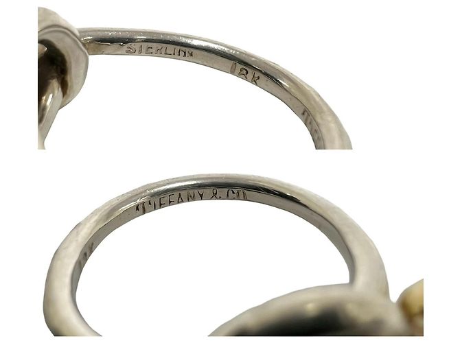 Tiffany & Co Tiffany Vintage Love Knot Ring Silber Golden - Ansicht 3