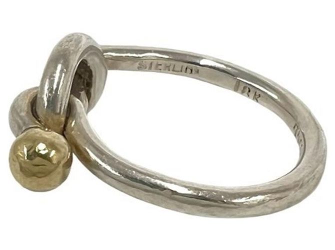 Tiffany & Co Tiffany Vintage Love Knot Ring Silber Golden - Ansicht 4