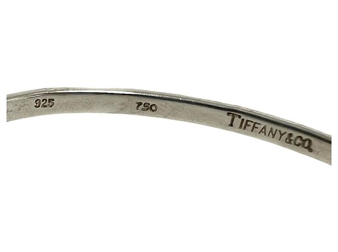 Tiffany & Co Bracciale Tiffany Vintage Hook & Eye Argento D'oro - vista 3