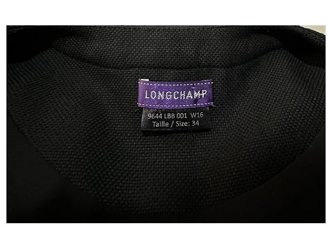 Blazer Longchamp de mezcla de lana negro - vista 6