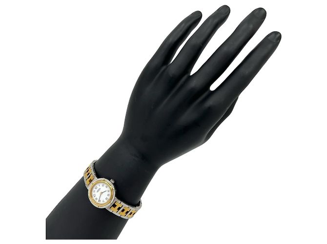 Hermès Hermes Clipper Stainless Steel GP Quartz Armbanduhr - Ansicht 2