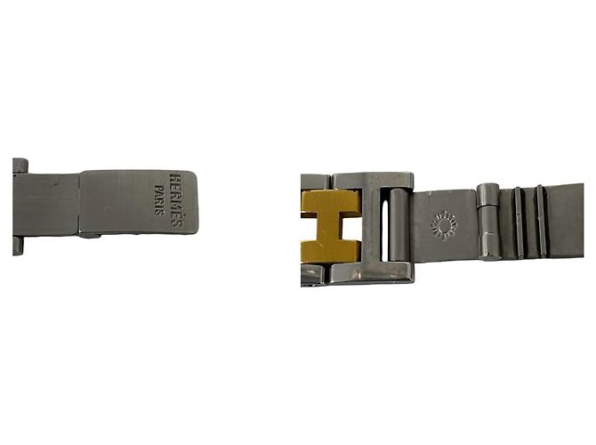 Hermès Hermes Clipper Stainless Steel GP Quartz Armbanduhr - Ansicht 3