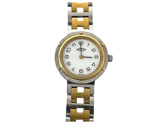 Hermès Hermes Clipper Stainless Steel GP Quartz Armbanduhr - Ansicht 5