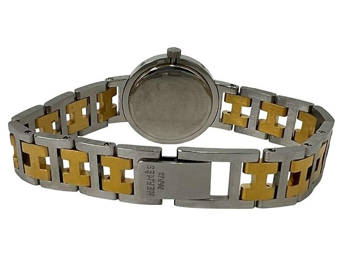 Hermès Hermes Clipper Stainless Steel GP Quartz Armbanduhr - Ansicht 8