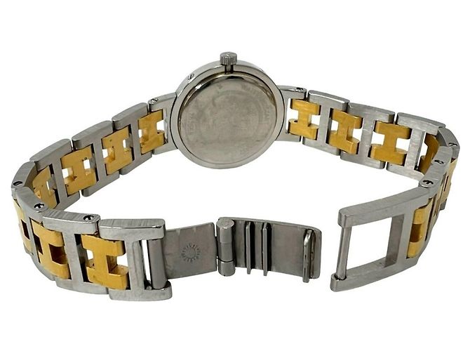 Hermès Hermes Clipper Stainless Steel GP Quartz Armbanduhr - Ansicht 9