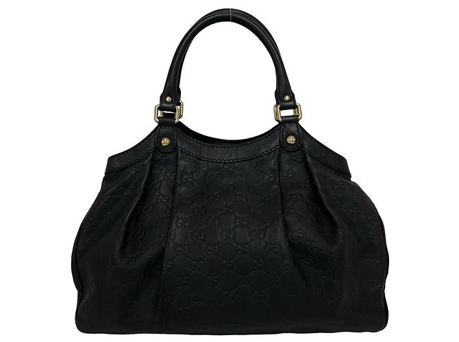 GUCCI Sukey Guccissima Leder Tote Bag Schwarz - Ansicht 3