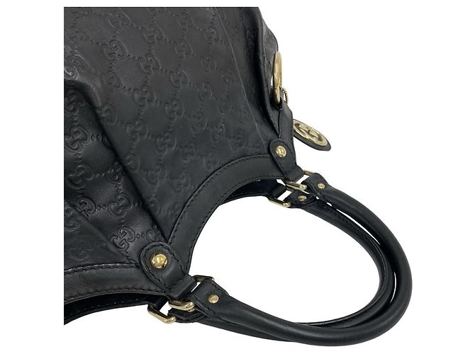 GUCCI Sukey Guccissima Leder Tote Bag Schwarz - Ansicht 4