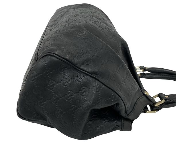 GUCCI Sukey Guccissima Leder Tote Bag Schwarz - Ansicht 6