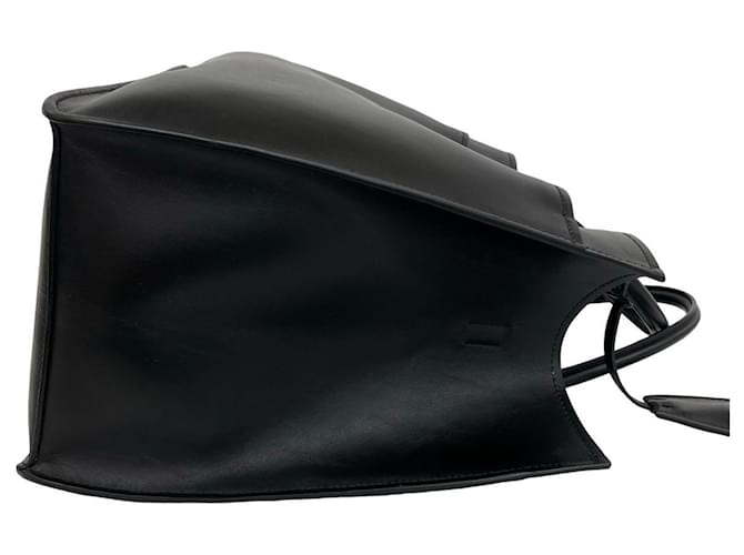 Borsa a tracolla Prada in vitello nero - vista 6