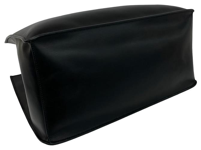 Borsa a tracolla Prada in vitello nero - vista 7