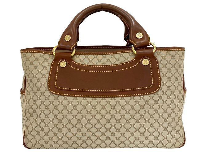Céline Borsa Celine Boogie Bag in Beige e Brown Marrone - vista 3