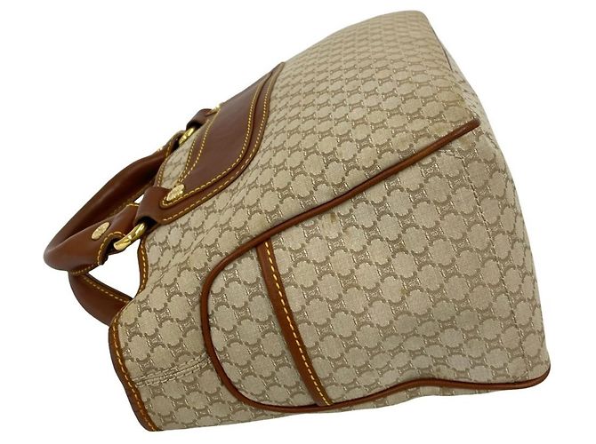 Céline Borsa Celine Boogie Bag in Beige e Brown Marrone - vista 5