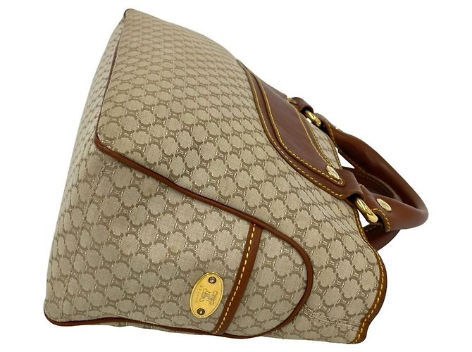 Céline Borsa Celine Boogie Bag in Beige e Brown Marrone - vista 6