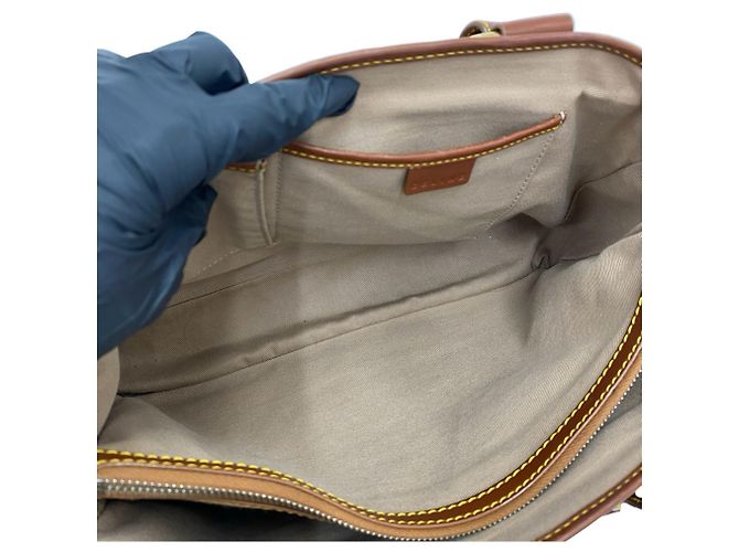 Céline Borsa Celine Boogie Bag in Beige e Brown Marrone - vista 9