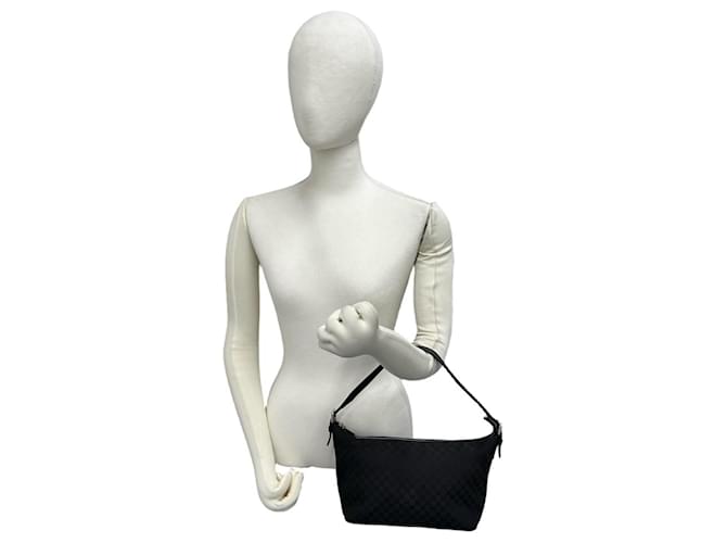 16 Céline Borsa a mano nera Celine Macadam Blazon Pattern Nero - vista 2