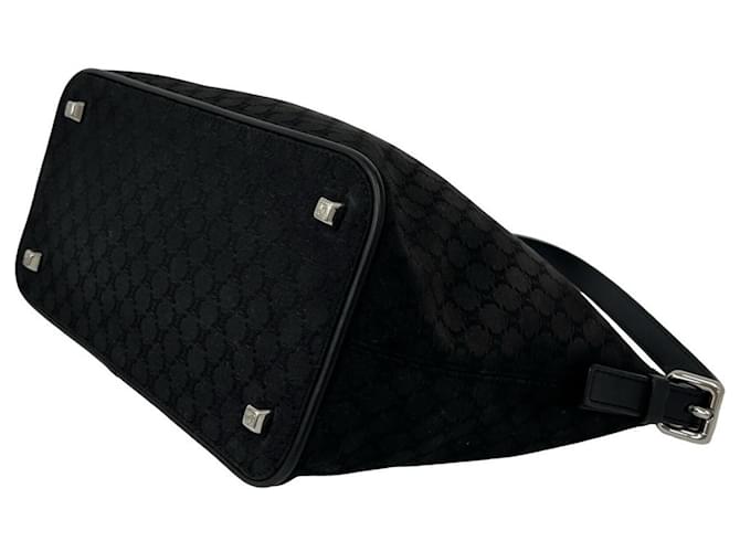16 Céline Borsa a mano nera Celine Macadam Blazon Pattern Nero - vista 8